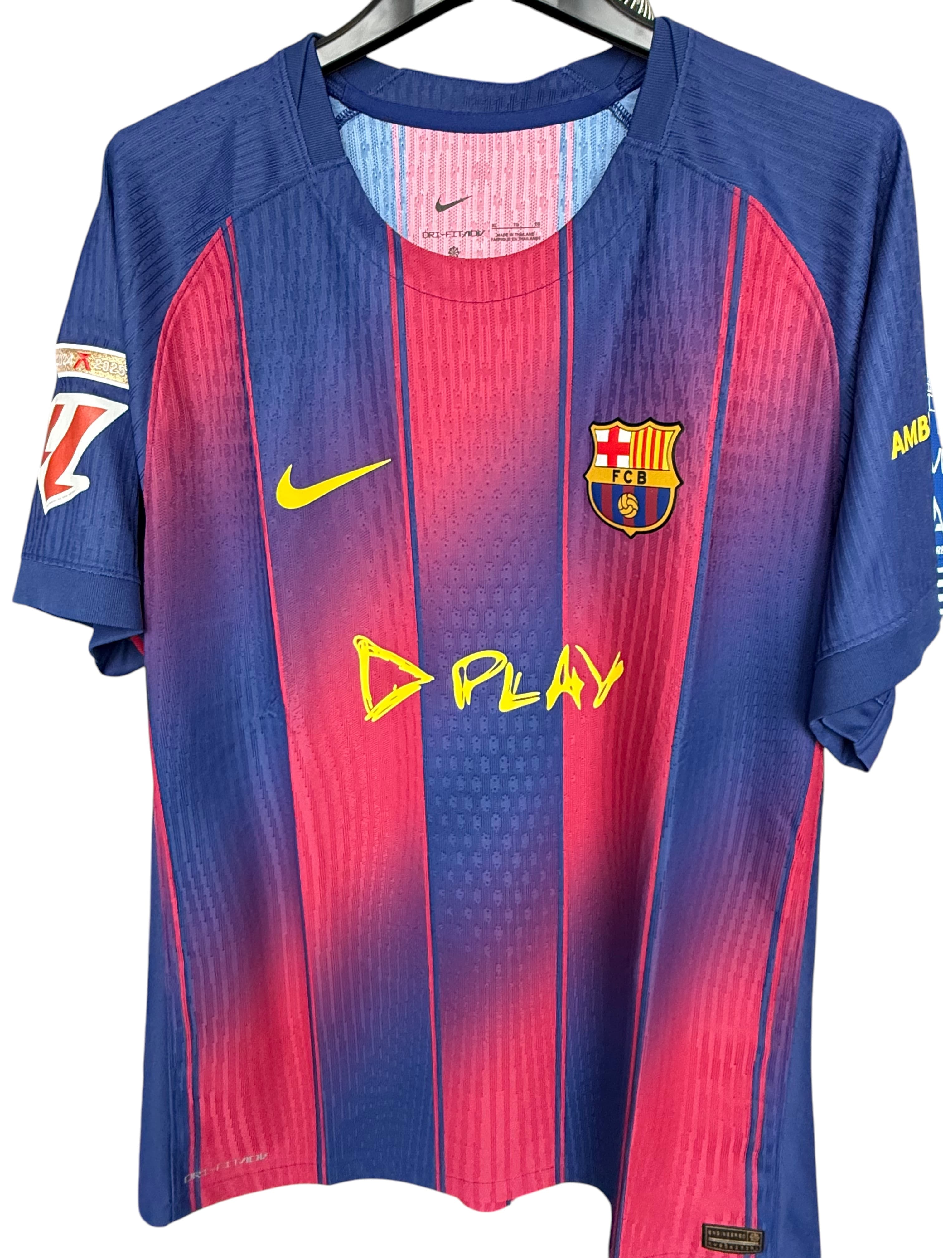 FC Barcelona - Ronald Araujo Signed Match Issue Shirt - photo 6
