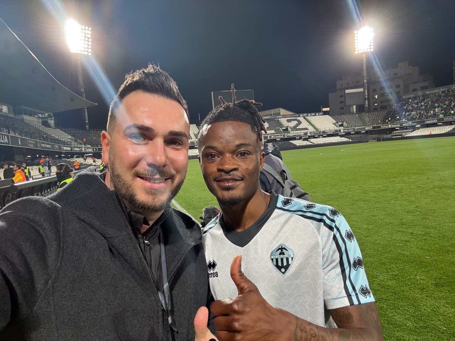Cipenga signed Ronaldo shirt too