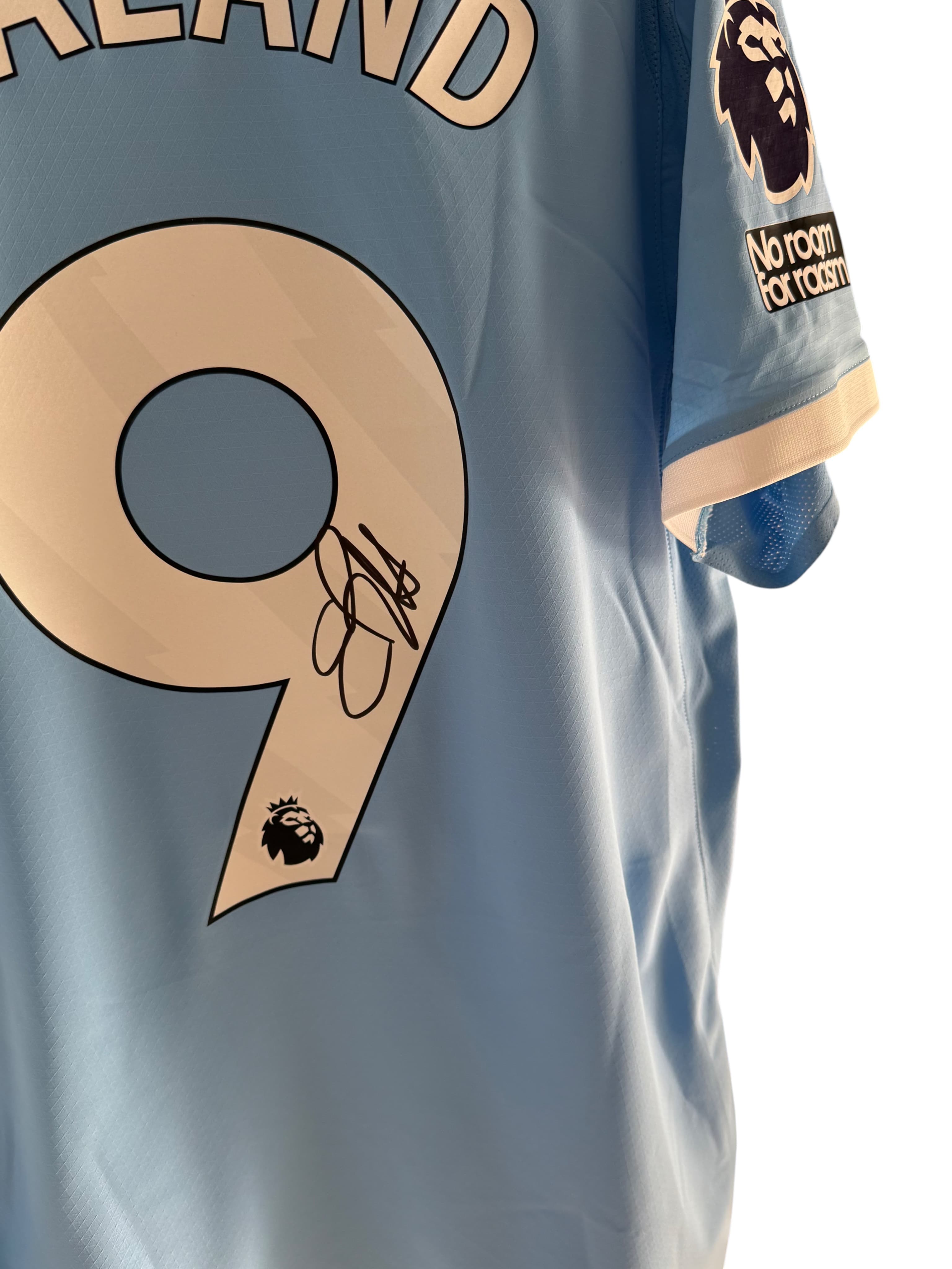 Erling Haaland's Match-Issued and Signed Special "Poppy" Shirt Manchester City vs Liverpool - photo 2