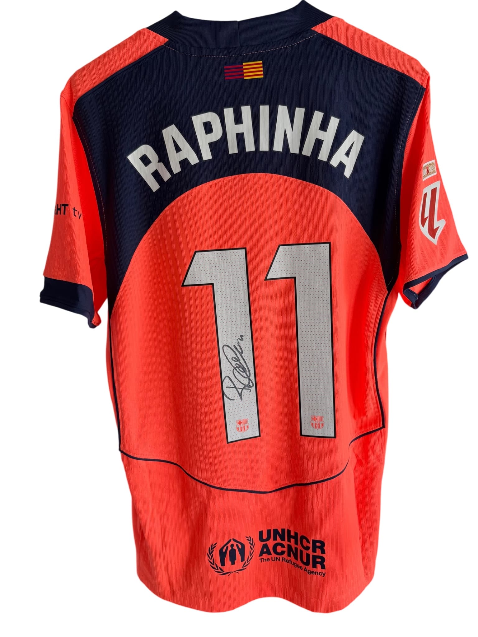 Raphinha's FC Barcelona Signed Match-Issued Shirt vs Real Betis, LaLiga 2025/26