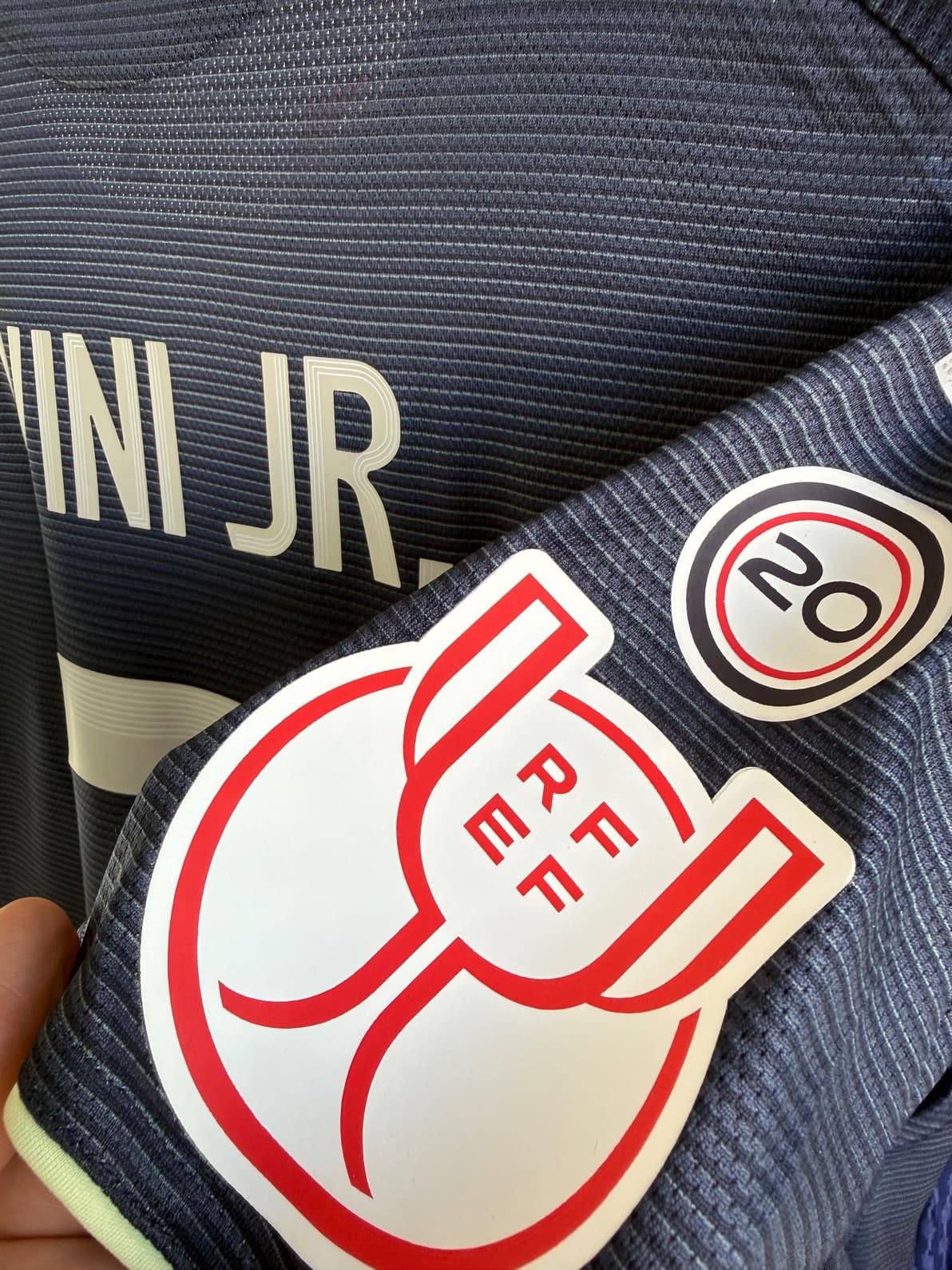 Vinicius Jr Match-Issued Shirt Copa del Rey Match Talavera vs Real Madrid - photo 7