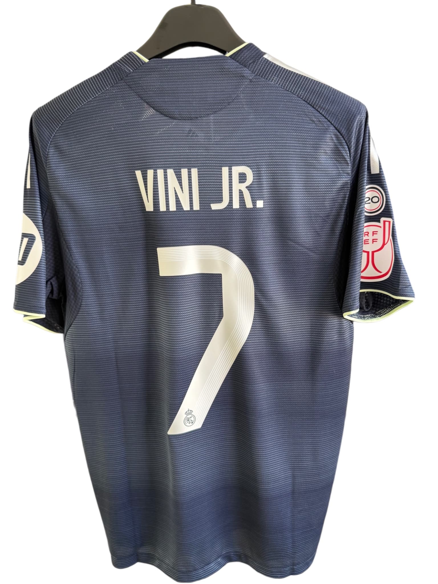 Vinicius Jr Match-Issued Shirt Copa del Rey Match Talavera vs Real Madrid