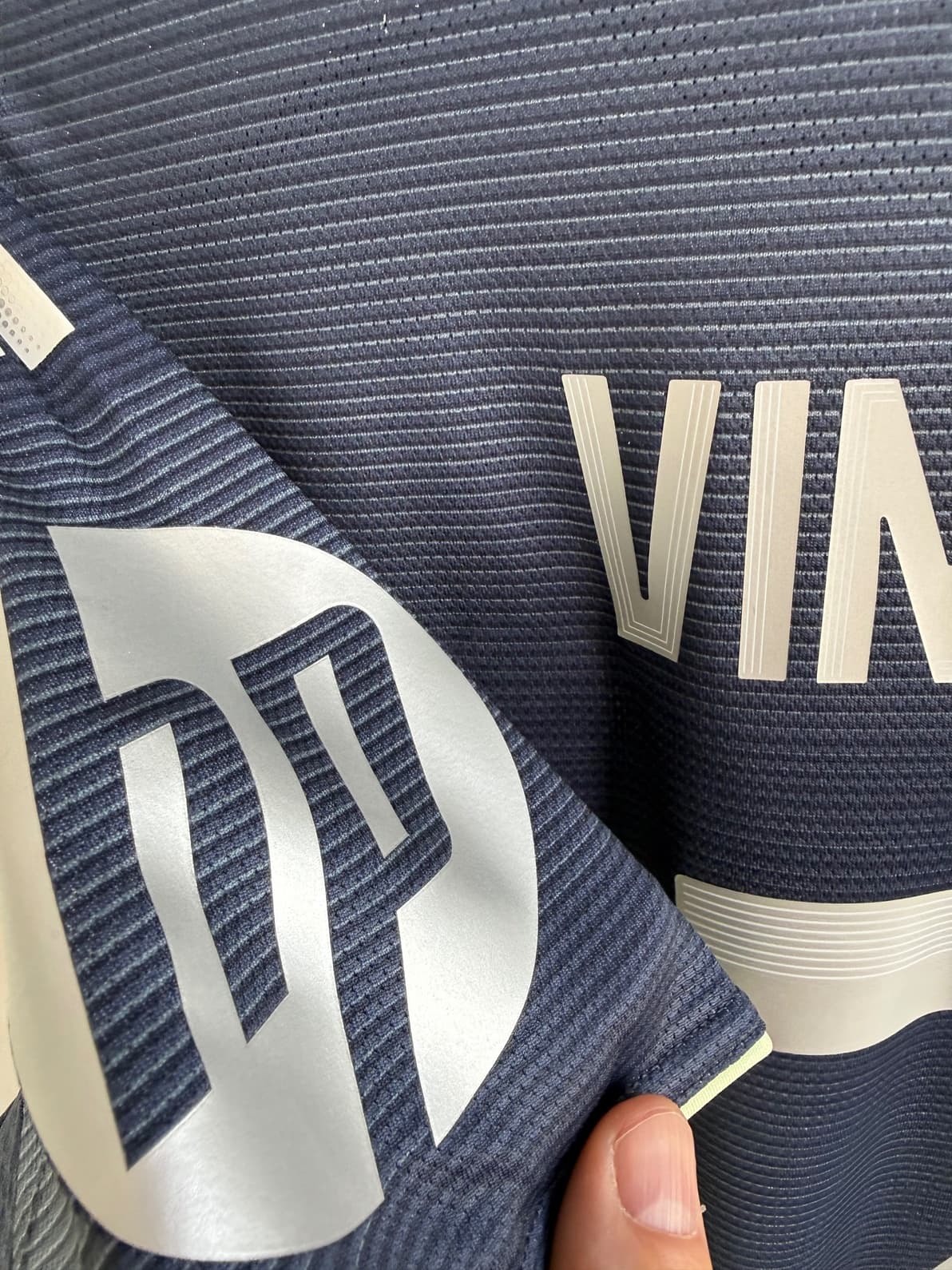 Vinicius Jr Match-Issued Shirt Copa del Rey Match Talavera vs Real Madrid - photo 6