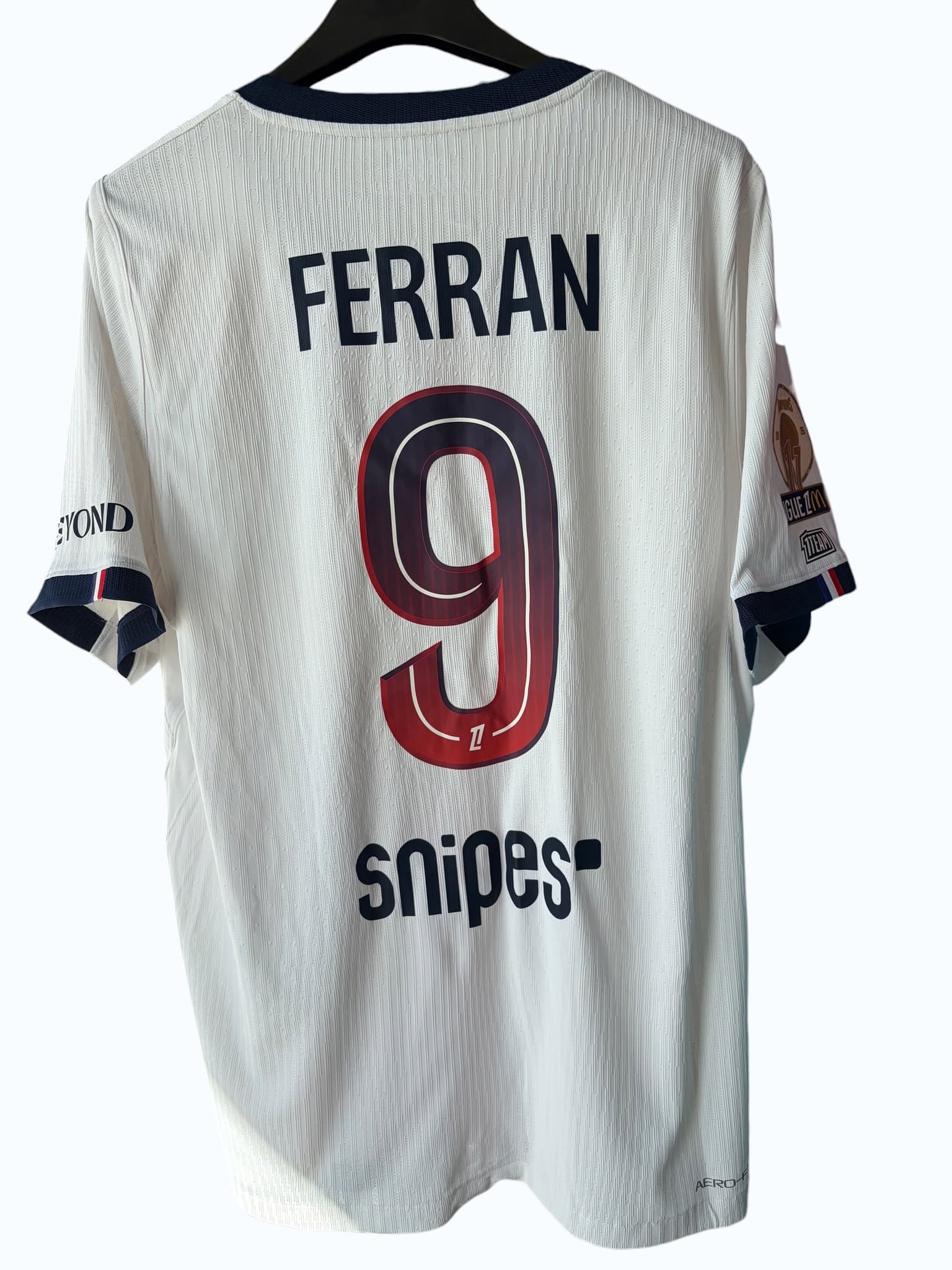 Ferran Torres' Match-Issued Away Shirt LOSC vs PSG - Ligue 1 2026/27