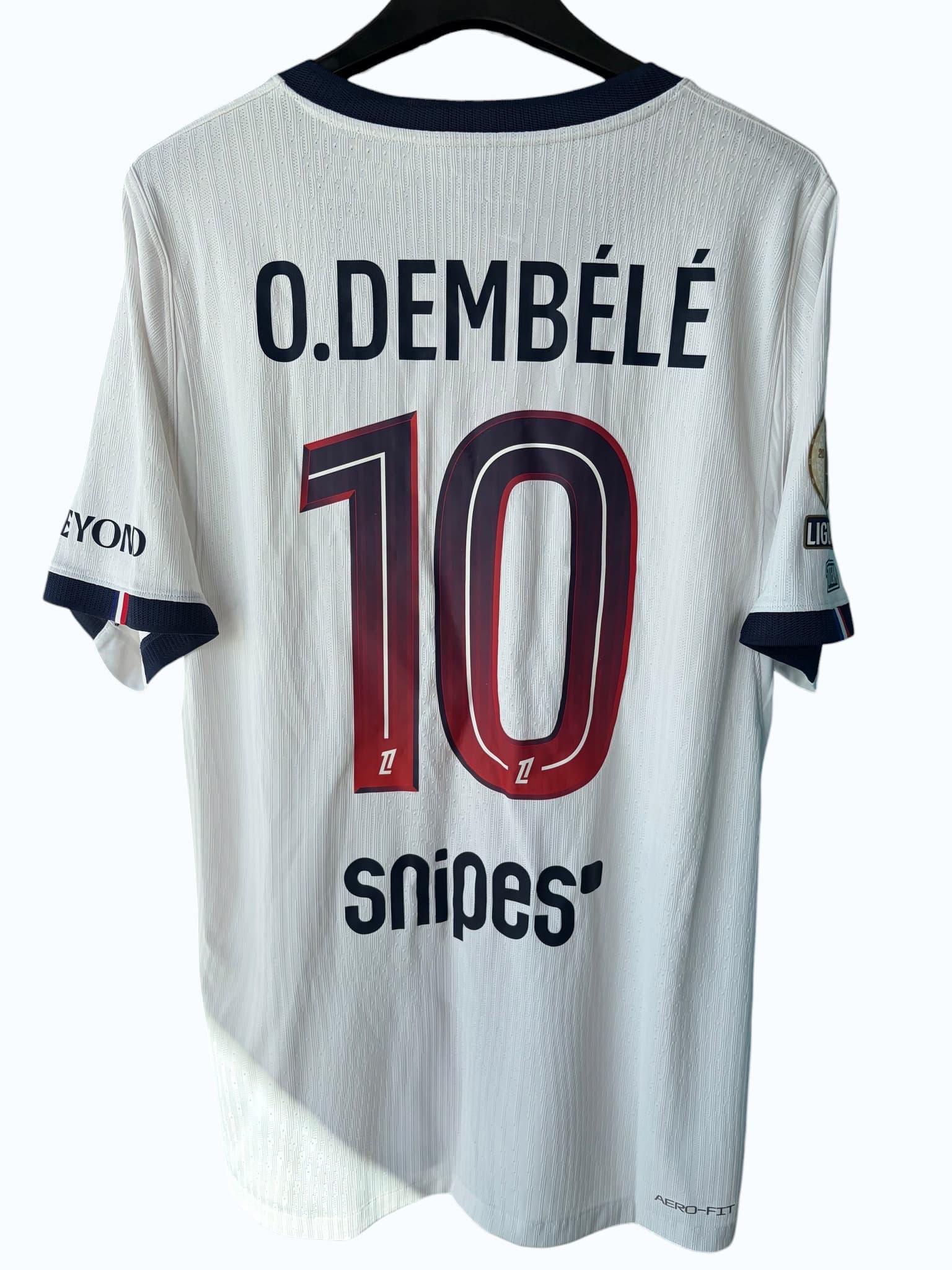 Ousmane Dembélé's Match-Issued Shirt LOSC vs PSG - Ligue 1 2026/27